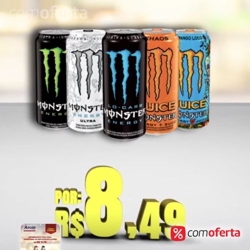 Energético Monster Energy 473ml
