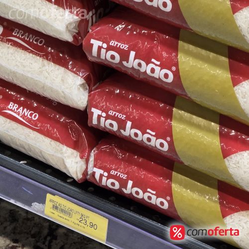 Arroz Branco Tio João Tipo 1 - 5kg