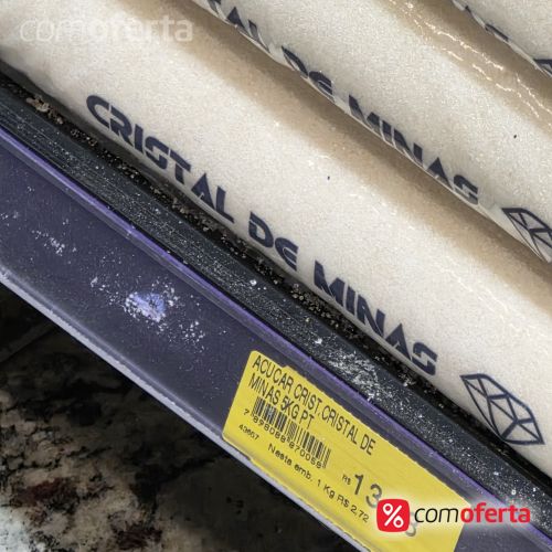 Açúcar Cristal de Minas 5kg