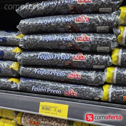 Feijão Preto Pachá 1kg