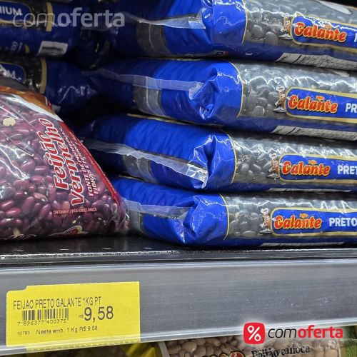 Feijão Preto Galante 1 kg