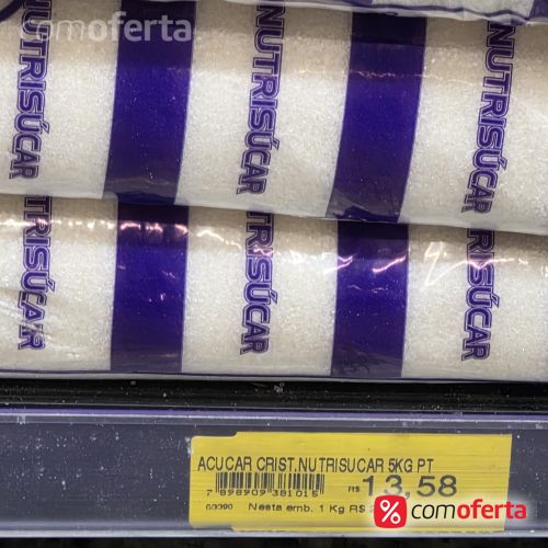 Açúcar Cristal Nutrisúcar 5kg