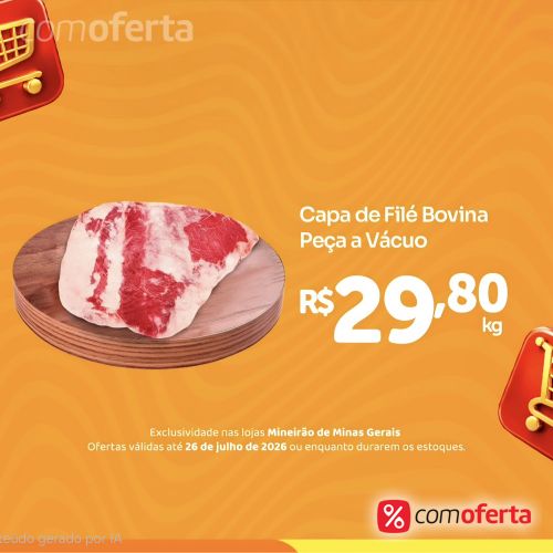 Capa de Filé Bovino - Kg
