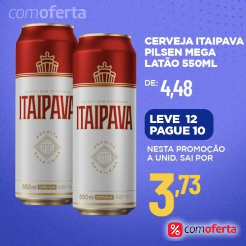 Cerveja Itaipava 473ml - Latão