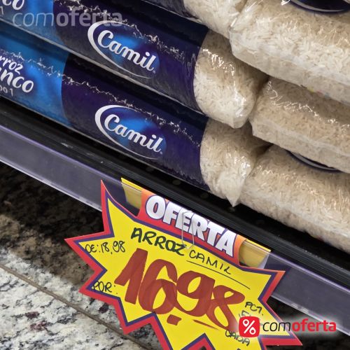 Arroz Branco Camil Tipo 1- 5kg