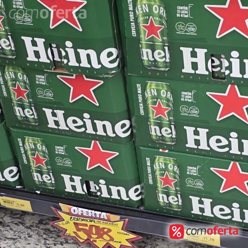 Cerveja Heineken 473ml - Latão