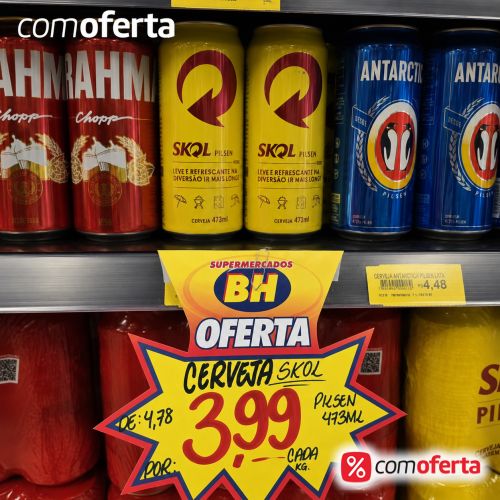 Cerveja Skol 473ml - Latão