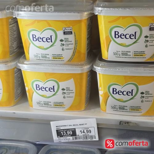 Creme Vegetal Becel com Sal 500g