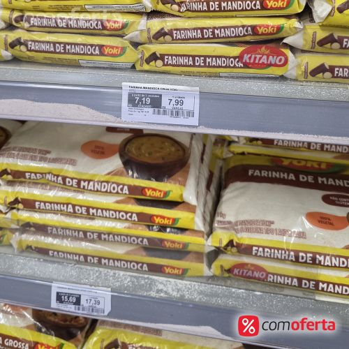 Farinha de Mandioca Yoki Crua 1kg