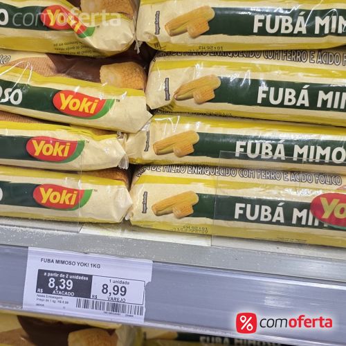 Fubá Yoki 1kg