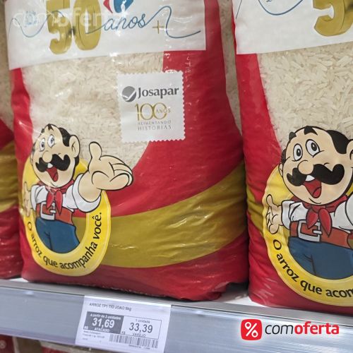 Arroz Branco Tio João Tipo 1 - 5kg