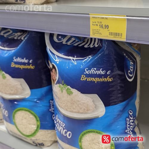 Arroz Branco Camil Tipo 1- 5kg