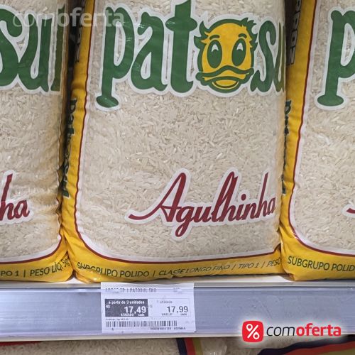 Arroz Branco Pato Sul Tipo 1- 5kg