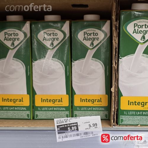 Leite Integral Porto Alegre 1 litro