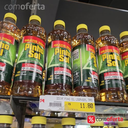 Desinfetante Pinho Sol 500ml