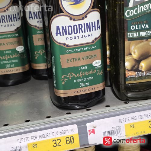 Azeite Português de Oliva Andorinha Extra Virgem 500ml