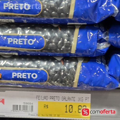 Feijão Preto Galante 1 kg