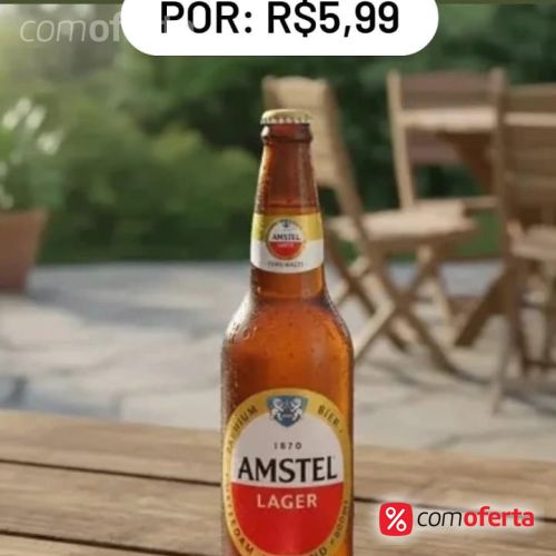 Cerveja Amstel Lager 600ml