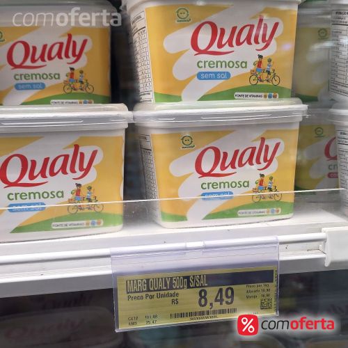 Margarina Qualy Com Sal 500g