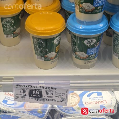 Requeijão Cremoso Porto Alegre 200g