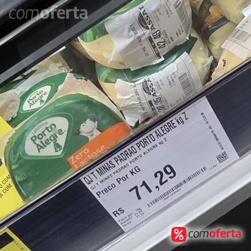 Queijo Minas Padrão Porto Alegre - Kg