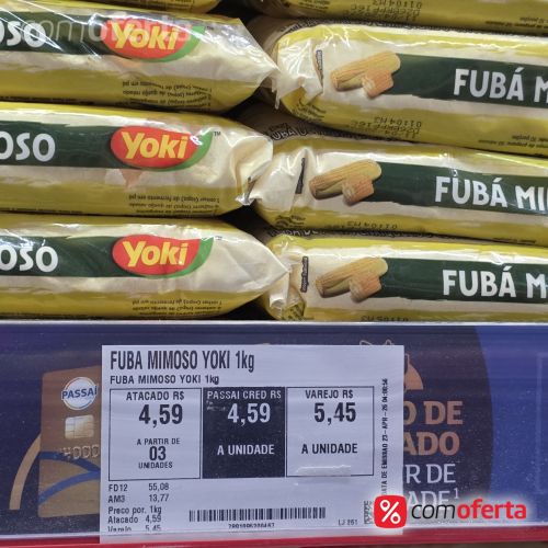 Fubá Yoki 1kg