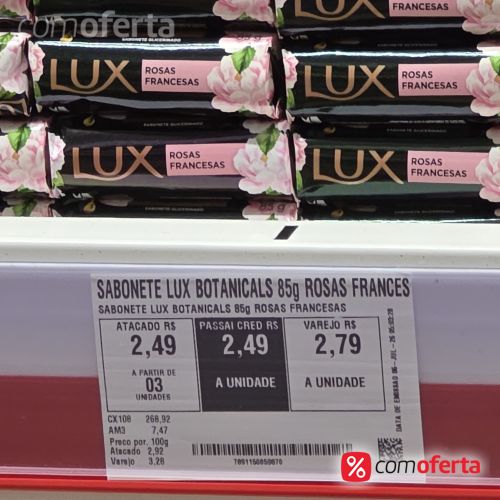 Sabonete Lux 85g