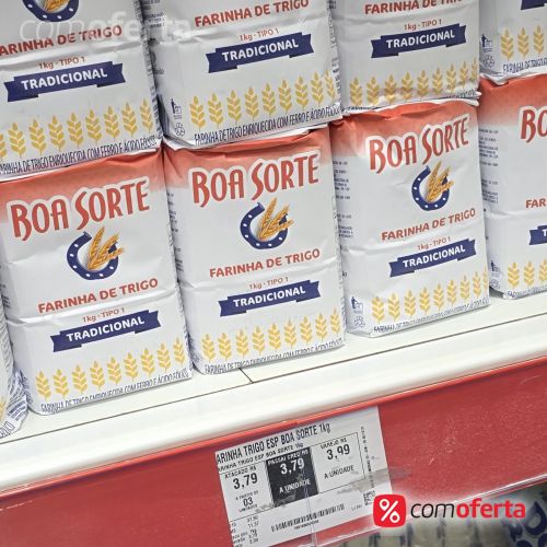 Farinha de Trigo Boa Safra 1kg