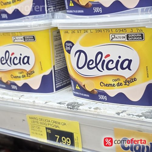 Margarina Delícia 500g