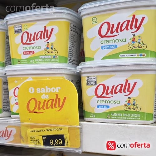 Margarina Qualy Com Sal 500g