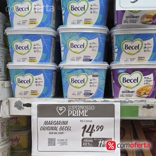 Creme Vegetal Becel com Sal 500g