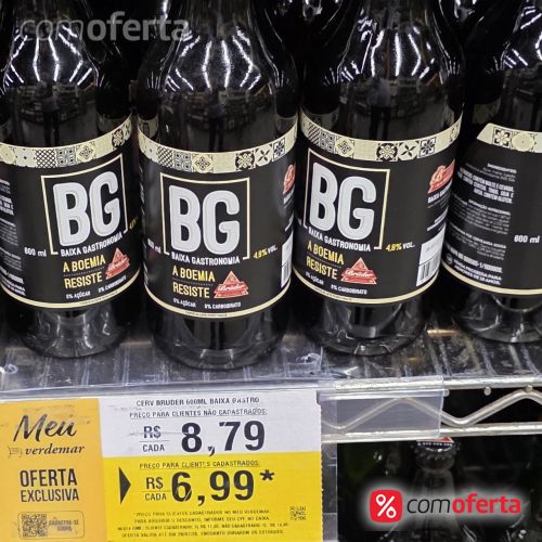 Cerveja Bruder Baixa Gastronomia 600ml