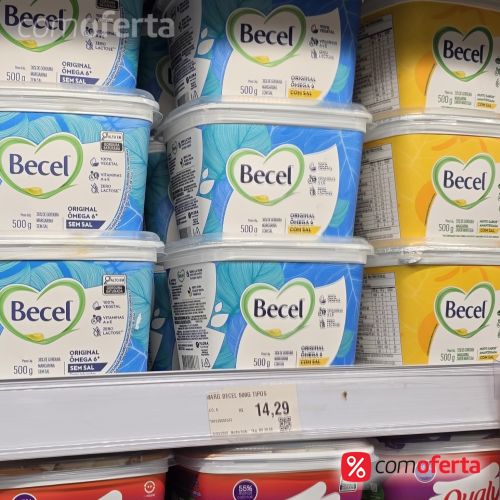 Creme Vegetal Becel com Sal 500g