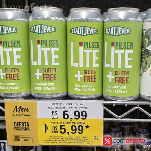 Cerveja Stadt Jever Lite 473ml Latão