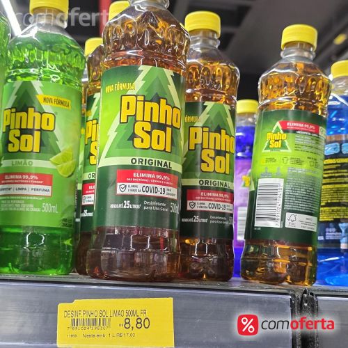 Desinfetante Pinho Sol 500ml