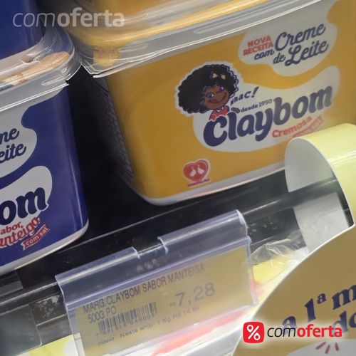 Margarina Claybom Com Sal 500g