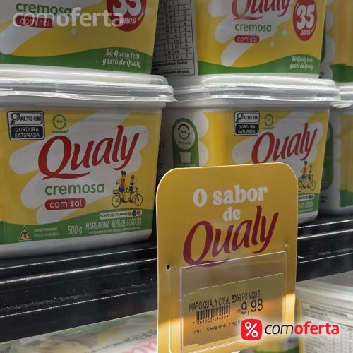 Margarina Qualy Com Sal 500g