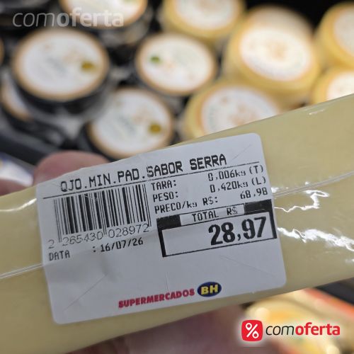 Queijo Minas Padrão - Kg