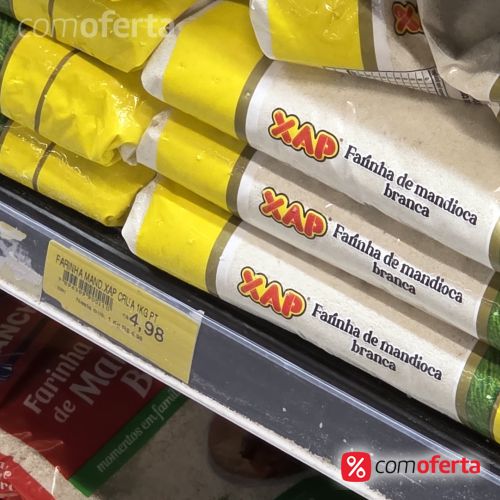 Farinha de Mandioca xap Crua 1kg