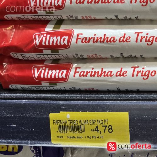 Farinha de Trigo Vilma Tradicional 1kg