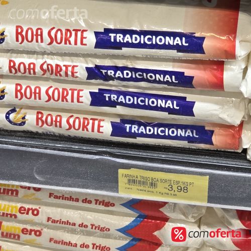 Farinha de Trigo Boa Sorte 1kg