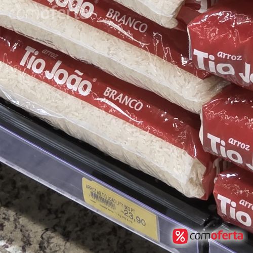 Arroz Branco Tio João Tipo 1 - 5kg