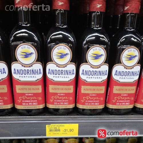 Azeite Português de Oliva Andorinha 500ml
