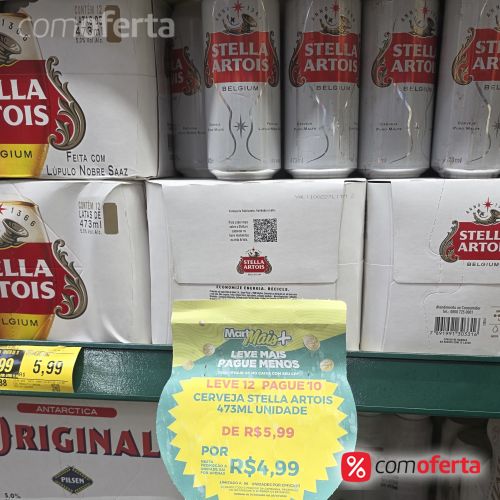 Cerveja Stella Artois 473ml - Latão