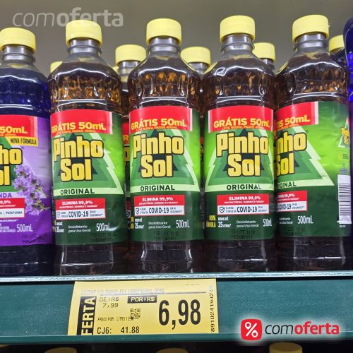 Desinfetante Pinho Sol 500ml