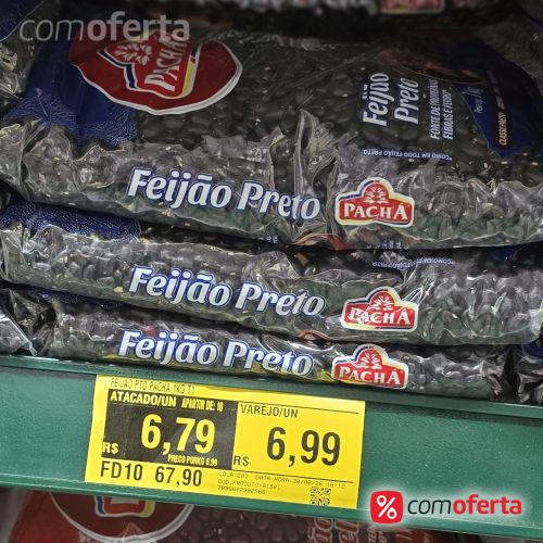 Feijão Preto Pachá 1kg