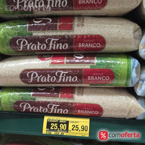 Arroz Branco Prato Fino Tipo 1 - 5kg