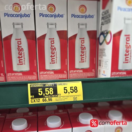 Leite Integral Piracanjuba 1L