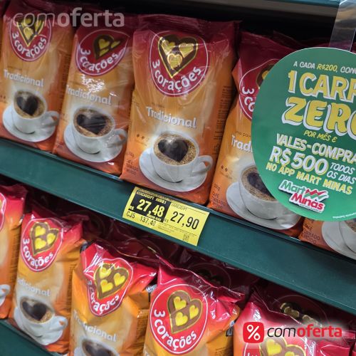 Café 3 Corações 500g
