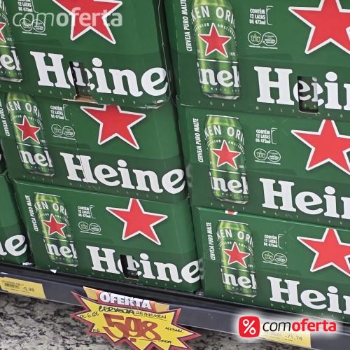 Cerveja Heineken 473ml - Latão
